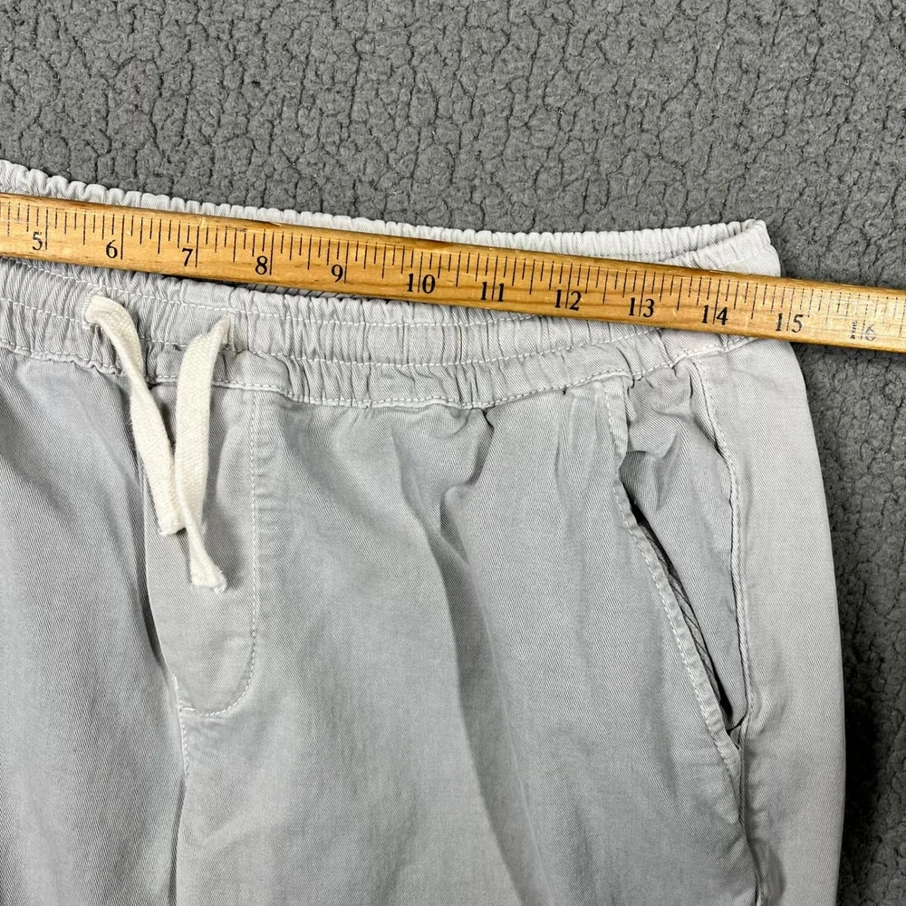 Marine Layer Saturday Joggers Mens Large Grey Athletic Fit Cotton Lyocell Pants